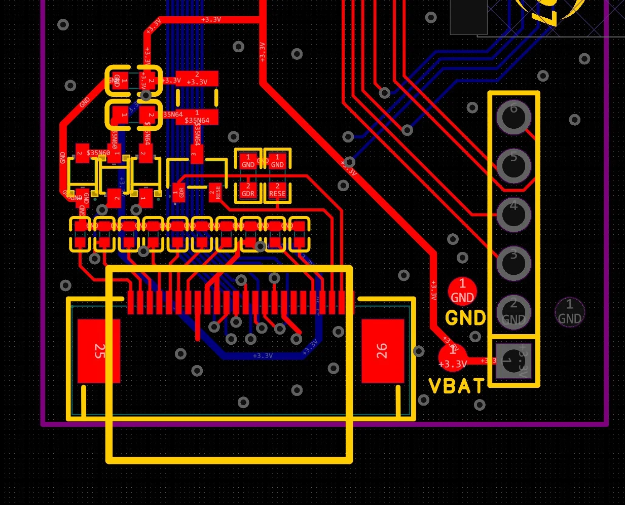 屏幕驱动PCB